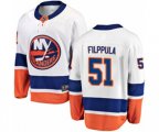 New York Islanders #51 Valtteri Filppula Fanatics Branded White Away Breakaway NHL Jersey