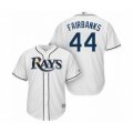 Tampa Bay Rays #44 Peter Fairbanks Authentic White Home Cool Base Baseball Player Jersey