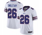 Buffalo Bills #26 Devin Singletary White Vapor Untouchable Limited Player Football Jersey