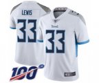 Tennessee Titans #33 Dion Lewis White Vapor Untouchable Limited Player 100th Season Football Jersey