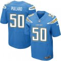 Los Angeles Chargers #50 Hayes Pullard Elite Electric Blue Alternate NFL Jersey