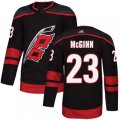 Carolina Hurricanes #23 Brock McGinn Premier Black Alternate NHL Jersey