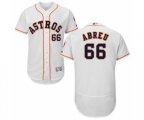 Houston Astros Bryan Abreu White Home Flex Base Authentic Collection Baseball Player Jersey