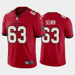 Tampa Bay Buccaneers Retired Player #63 Lee Roy Selmon Nike Red Vapor Limited Jersey