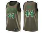 Nike Boston Celtics #44 Danny Ainge Green Salute to Service NBA Swingman Jersey