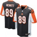 Cincinnati Bengals #89 Ryan Hewitt Game Black Team Color NFL Jersey