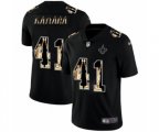 New Orleans Saints #41 Alvin Kamara statue of liberty black jersey