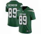 New York Jets #89 Chris Herndon Green Team Color Vapor Untouchable Limited Player Football Jersey