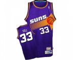Phoenix Suns #33 Grant Hill Swingman Purple Throwback Basketball Jersey