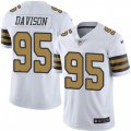 New Orleans Saints #95 Tyeler Davison Limited White Rush Vapor Untouchable NFL Jersey