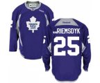 Toronto Maple Leafs #25 James Van Riemsdyk Purple Practice Stitched Hockey Jersey