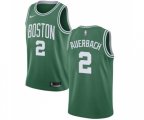 Boston Celtics #2 Red Auerbach Swingman Green(White No.) Road NBA Jersey - Icon Edition