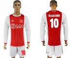 2017-18 Ajax 10 KLAASSEN Home Soccer Jersey