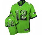 Seattle Seahawks 12th Fan Elite Green Drift Fashion Football Jersey