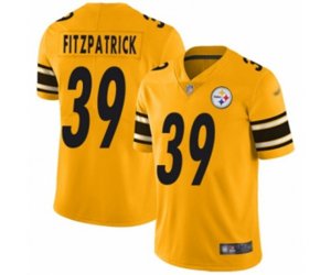 Pittsburgh Steelers #39 Minkah Fitzpatrick Limited Gold Inverted Legend Football Jersey