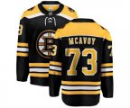 Boston Bruins #73 Charlie McAvoy Authentic Black Home Fanatics Branded Breakaway NHL Jersey