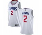 Los Angeles Clippers #2 Kawhi Leonard Swingman White Basketball Jersey - Association Edition