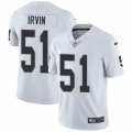 Oakland Raiders #51 Bruce Irvin White Vapor Untouchable Limited Player NFL Jersey