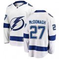 Tampa Bay Lightning #27 Ryan McDonagh Fanatics Branded White Away Breakaway NHL Jersey