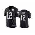 Oakland Raiders #12 Zay Jones Black 2020 Inaugural Season Vapor Limited Jersey