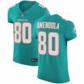 Miami Dolphins #80 Danny Amendola Aqua Green Team Color Vapor Untouchable Elite Player NFL Jersey