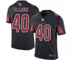 Arizona Cardinals #40 Pat Tillman Limited Black Rush Vapor Untouchable NFL Jersey