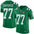 New York Jets #77 James Carpenter Limited Green Rush Vapor Untouchable NFL Jersey