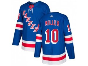 Adidas New York Rangers #10 J.T. Miller Royal Blue Home Authentic Stitched NHL Jersey