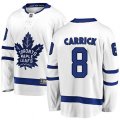 Toronto Maple Leafs #8 Connor Carrick Fanatics Branded White Away Breakaway NHL Jersey