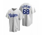 Los Angeles Dodgers Ross Stripling Nike White Cooperstown Collection Home Jersey