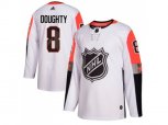 Los Angeles Kings #8 Drew Doughty White 2018 All-Star Pacific Division Authentic Stitched NHL Jersey