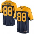 Green Bay Packers #88 Ty Montgomery Limited Navy Blue Alternate NFL Jersey