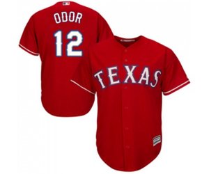 Texas Rangers #12 Rougned Odor Replica Red Alternate Cool Base Baseball Jersey