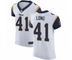 Los Angeles Rams #41 David Long White Vapor Untouchable Elite Player Football Jersey