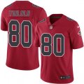 Atlanta Falcons #80 Levine Toilolo Limited Red Rush Vapor Untouchable NFL Jersey