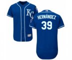 Kansas City Royals Arnaldo Hernandez Royal Blue Alternate Flex Base Authentic Collection Baseball Player Jersey
