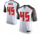Tampa Bay Buccaneers #45 Devin White Game White Football Jersey
