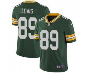 Green Bay Packers #89 Marcedes Lewis Green Team Color Vapor Untouchable Limited Player Football Jersey