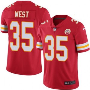 Kansas City Chiefs #35 Charcandrick West Red Team Color Vapor Untouchable Limited Player NFL Jersey