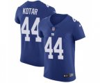 New York Giants #44 Doug Kotar Royal Blue Team Color Vapor Untouchable Elite Player Football Jersey