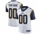Los Angeles Rams Customized White Vapor Untouchable Limited Player Football Jersey