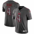 Kansas City Chiefs #4 Chad Henne Gray Static Vapor Untouchable Limited NFL Jersey
