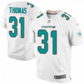 Miami Dolphins #31 Michael Thomas Elite White NFL Jersey