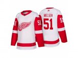 Detroit Red Wings #51 Frans Nielsen White 2017-2018 adidas Hockey Stitched NHL Jersey