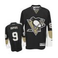 Reebok Pittsburgh Penguins #9 Pascal Dupuis Premier Black NHL Jersey
