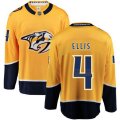 Nashville Predators #4 Ryan Ellis Fanatics Branded Gold Home Breakaway NHL Jersey