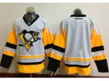 Pittsburgh Penguins Blank White New Away Stitched NHL Jersey