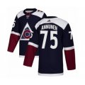 Colorado Avalanche #75 Justus Annunen Premier Navy Blue Alternate NHL Jersey