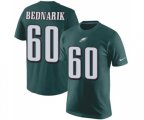 Philadelphia Eagles #60 Chuck Bednarik Green Rush Pride Name & Number T-Shirt