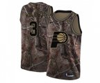 Indiana Pacers #3 Aaron Holiday Swingman Camo Realtree Collection NBA Jersey